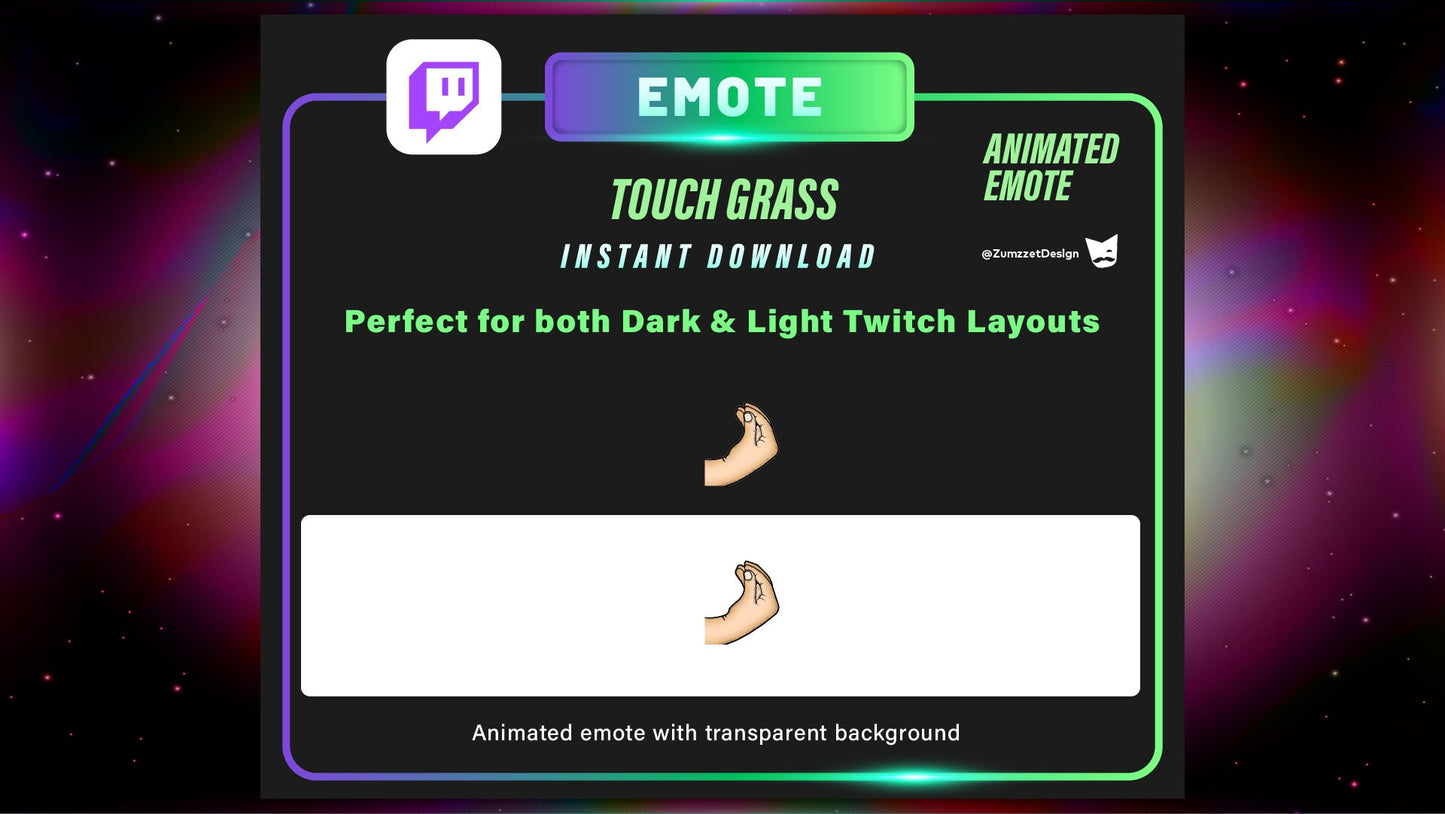 ANIMATED Pinched Fingers Emote for Twitch, Streamer, Streaming, Stream Emotes, Funny Emote, Italian Hand Gesture